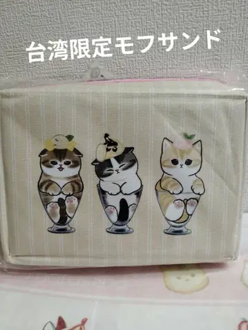 대만 한정판 모프 샌드 mofusand 디저트 냥 보관 케이스 BOX