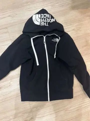 THE NORTH FACE 블랙 풀 집업 후드티 S