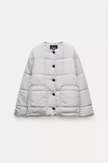 ZARA ZW COLLECTION 퀼팅 자켓