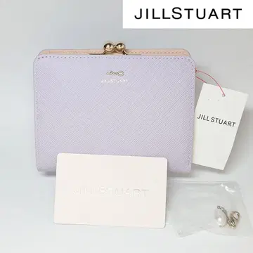 [ 택 포함 새상품 ] 질스튜어트 글로리아 가마구치 접이식 지갑 라벤더