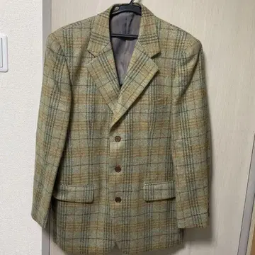 Henry Cottons 체크 무늬 울 블레이저
