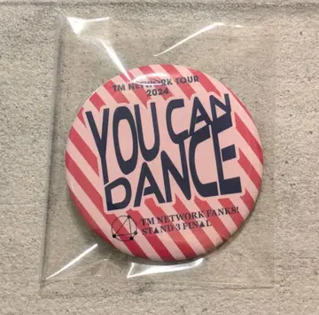 TM NETWORK 캔뱃지 가챠 회장 한정판 YOU CAN DANCE
