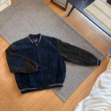 바시티 자켓 스웨이드 XXL