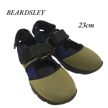 BEARDSLEY 벨크로 테크니컬 슈즈 23.0 카키 비어즐리