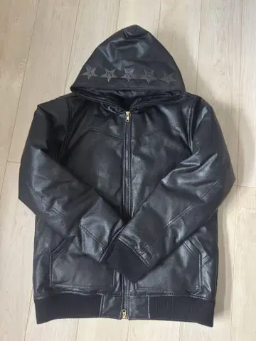 TOMMY 천연 가죽 아우터 다운 남성용 XL