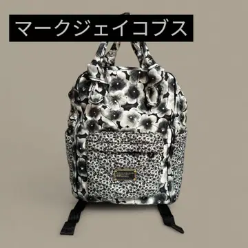 마크제이콥스 직물 프린트 백팩