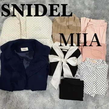 택 포함 새상품 있음 의류 8벌 묶음 판매 SNIDEL MIIA