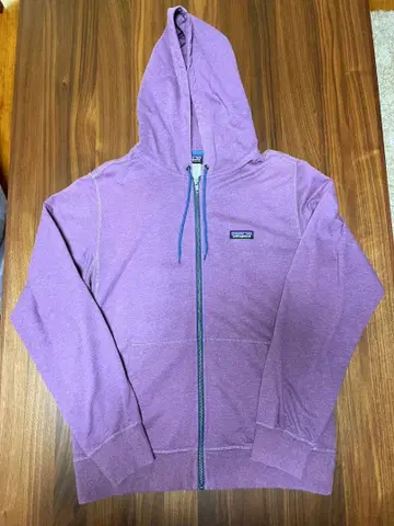 patagonia 후드티 퍼플 코튼