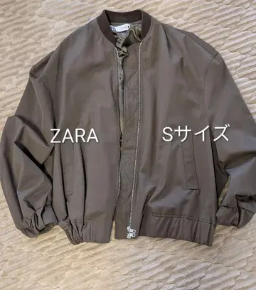 ZARA 블루종 봄버 자켓 오버 사이즈