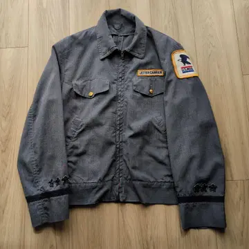 USA제 60s U.S.Mail 단장 포스트맨 자켓 scovill