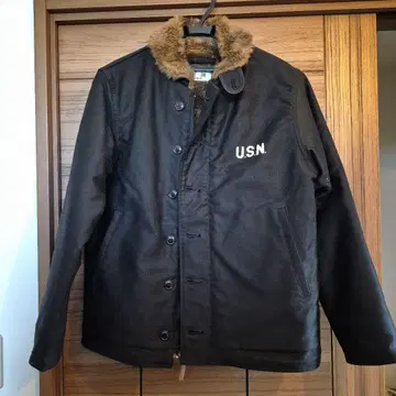 HOUSTON N-1 DECK JACKET (TIGHT MODEL) 블랙