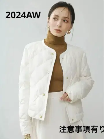 anuans TAION 노카라 퀼팅 숏 다운 [주의 사항 있음]