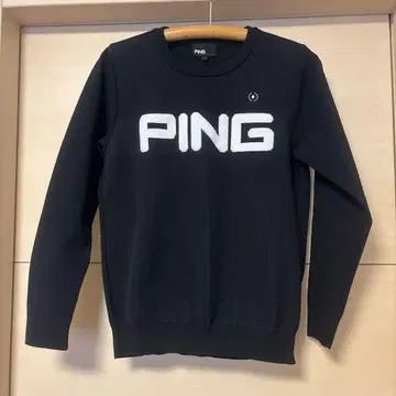 PING 블랙 스웨터 L 사이즈