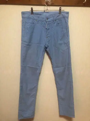 DSQUARED2 라이트 블루 슬림핏 팬츠