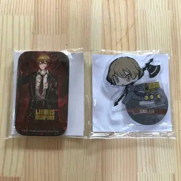 림버스 컴퍼니 싱클레어 아크릴 스탠드 & 캔뱃지 세트