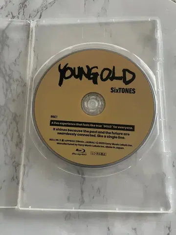 SixTONES YOUNGOLD Blu-ray 본편 영상만