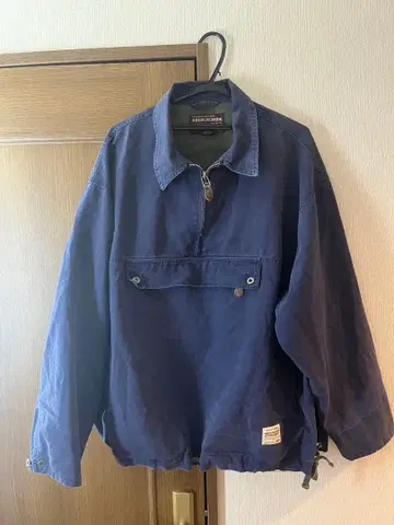 ABERCROMBIE & FITCH 코튼 아노락 후드티