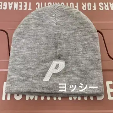 palace 그레이 니트 모자
