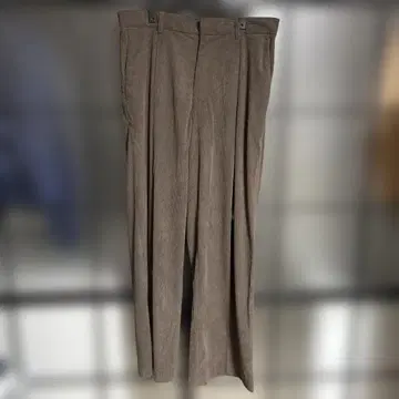 FREAK'S STORE 코듀로이 와이드 팬츠 브라운
