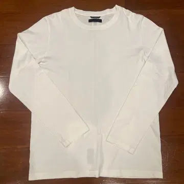 juhashimito 화이트 긴팔 T셔츠 롱티