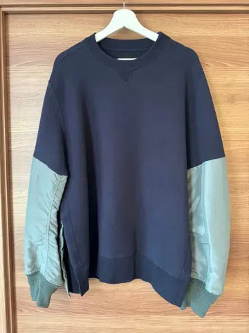sacai 24-03456M 맨투맨 4사이즈