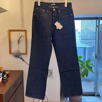 AURALEE HARD TWIST DENIM 5P PANTS 30