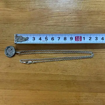 실버925 코인 펜던트 목걸이