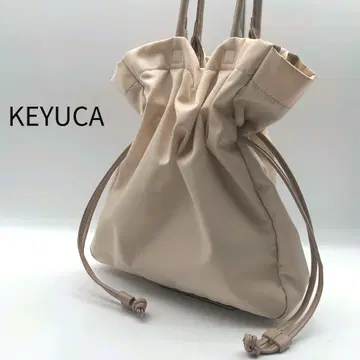 KEYUCA 케유카 복조리 토트백 나일론 베이지