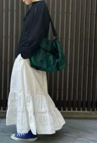 Shinzone TIERED LACE SKIRT 신존 스커트