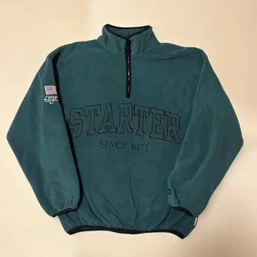 새상품급 STARTER BLACK LABEL 하프 지퍼 M