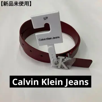 Calvin Klein Jeans 와인 레드 벨트 S/M/L/XL