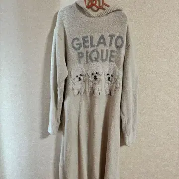 gelato pique 비숑 프리제 프린트 룸웨어 원사이즈