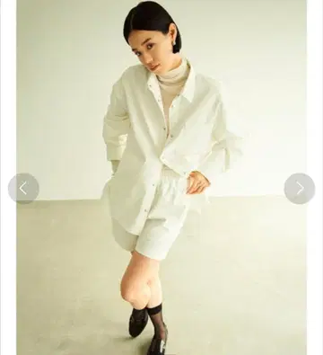 미스 로에 MIESROHE 텐트 라인 오버사이즈 셔츠