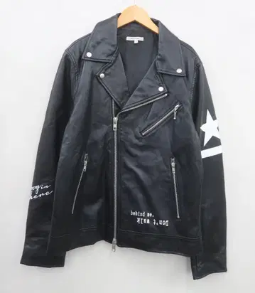 BIKE STAR PU 가죽 더블 라이더 자켓