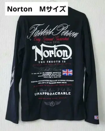 노튼 긴팔 셔츠 자수 M 사이즈 Norton