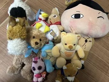 봉제 인형 묶음 판매 9개