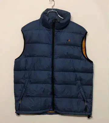 MOON STONE 아웃도어 구제 의류 립스탑 나일론 다운 베스트