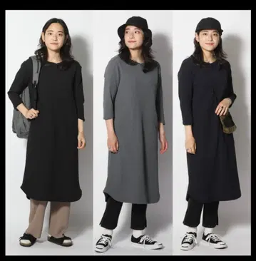 스노우피크 드라이 와플 드레스 블랙