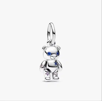 Movable Teddy Bear Dangle Charm