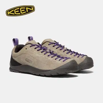 KEEN Jasper 24.5cm 새상품 어프로치 슈즈 베이지/퍼플