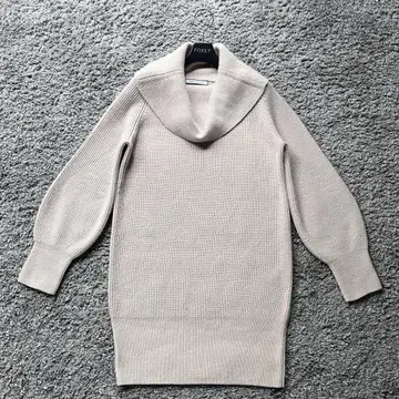 FOXEY NY 38 RIBKNIT PULLOVER 베이지