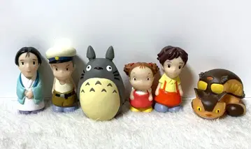토토로 손가락 인형 6세트 스튜디오 지브리 이웃집 토토로