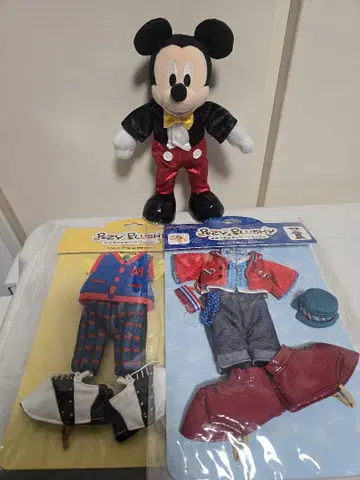 디즈니 포즈 플러시 미키 코스튬 세트
