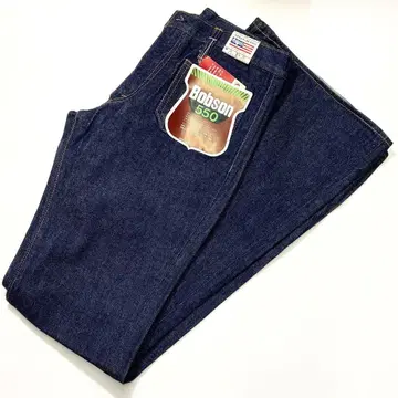 BOBSON 밥슨 데님 데드스탁 TALON 지퍼 550 W34