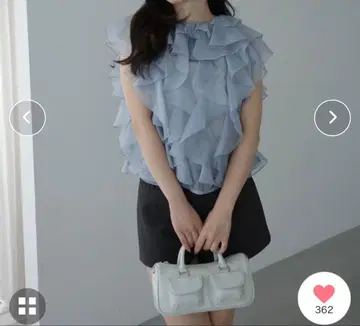 EIMY ISTOIRE 볼륨 블라우스