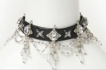 타나카 다이스케 crystal rhombus black choker