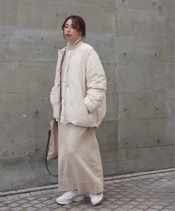 클레도나 스톨 부착 2WAY 다운 JK 클레도나