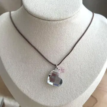 SWAROVSKI 하트 목걸이