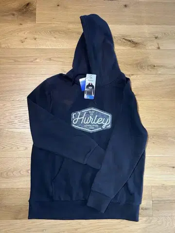 Hurley 블랙 맨투맨 L 사이즈