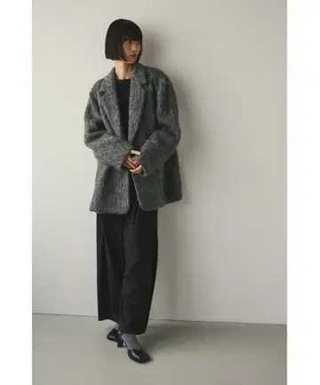 STYLEMIXER 샤기 테일러드 자켓